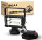 PICAA Led arbeitsscheinwerfer mit magnetfuß, 5 Zoll 72W 12V 24V led flutstrahler, offroad beleuchtung für Auto SUV ATV, Traktor, LKW, 4x4, Boot,6000K led suchscheinwerfer, arbeitslicht（1PCS）