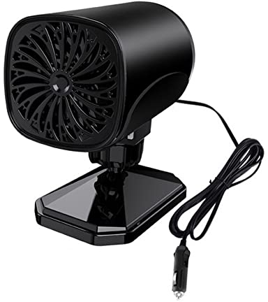 JAWSEU Auto Heizung 12V Schnell Erhitzen Tragbar Heizlüfter Auto, Mini Frostschutz Auto Frontscheibe Und Luftreiniger Auto Scheibenenteiser Elektrisch Winter Zubehör Innen