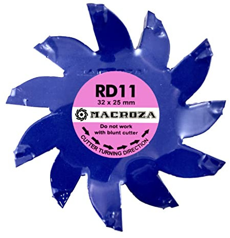 MACROZA Fresa RD11, 32mm x 25mm, para rozadora de pared MACROZA