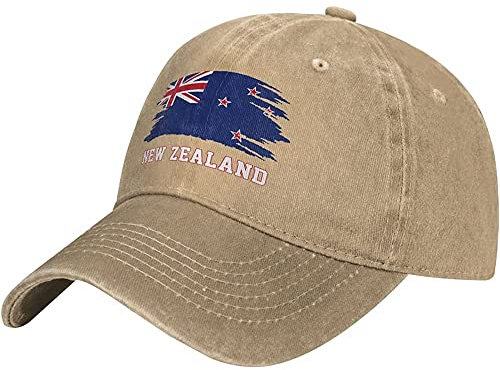 452 Damen Herren Baseball Kappen Neuseeländisches Flaggen-Kiwi-Land Baseball Kappe Mütze Vintage Trucker Kappe Atmungsaktiv Baseball Cap Für Reisen Kletter Wander