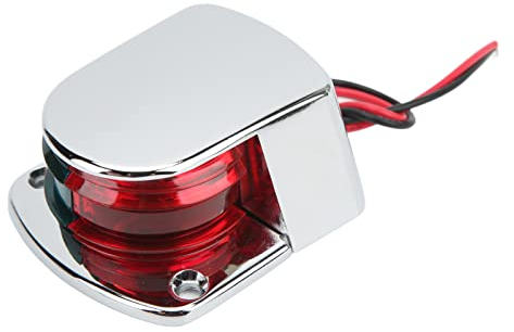 Navigationslicht für Boote Navigationslicht für Boote LED Buglicht Rot Grüne Linse IP67 Wasserdicht 1 Meile Sichtbarkeit für Yacht Segelboote Motorboote