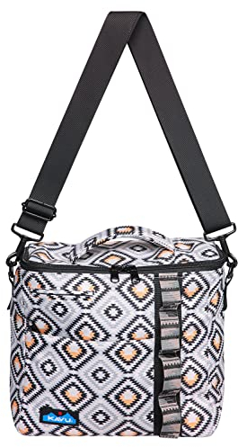KAVU Snack Sack Crossbody Cooler Bag - Mellow Motif