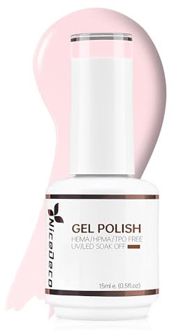 Nicedeco Gel Nail Polish, 15ml UV/LED Soak-Off Gel Polish,Nail Art Manicure Pedicure, Salon & Home Use - Long Lasting & Easy to Apply 013