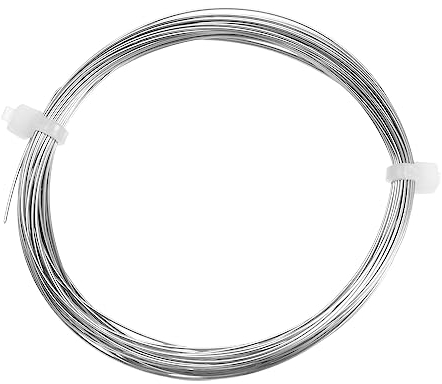 QUARKZMAN Fil Remplacement Acier pour Fil Coupe Outils Inox Acier Fil Remplacement pour Boue Coupeur Boue Coupe Fromage Céramique Argile, 3 Mètres Longueur