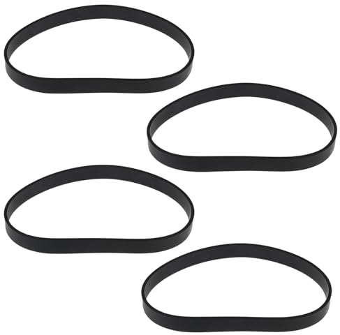 EMSea 4pcs Vacuum Cleaner Belt Vacuum Replacement Belt 440012733 Rubber Belt Replace Part Compatible with Hoover PowerDash Pet FH50700 FH50701