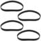 EMSea 4pcs Vacuum Cleaner Belt Vacuum Replacement Belt 440012733 Rubber Belt Replace Part Compatible with Hoover PowerDash Pet FH50700 FH50701