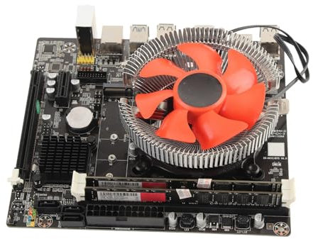 B75 Motherboard Set with I5 3470 CPU, 8G DDR3 RAM, Large Cooling, Dual Channel Memory, High Speed Storage, Multiple Interface Expansion, Integrated Chipsets
