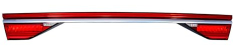 HELLA 2SL 013 099-601 Rückleuchte - LED - mittlerer Teil - AUDI A8 D5 (4N2, 4N8, 4NC, 4NL) - ECE/CCC - für Linksverkehr/für Rechtsverkehr - Stoßfänger