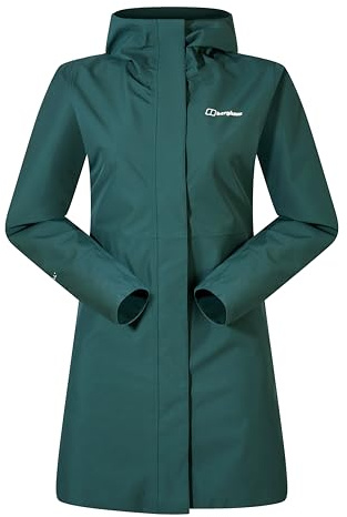 Berghaus Omeara Long Shell Jacke für Damen, Peak, 18