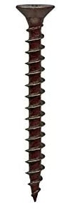 Viti TPS Bronzate PRO Anti-Crepa per Legno, Testa Piana Svasata a Scomparsa, Impronta Pozidriv, Professionali per Falegnameria, Misura 3,5x40 mm, Scatola 150 Pezzi