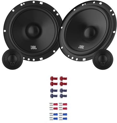 JBL Stage161CFS Lautsprecher mit Einbauset passend für Citroen C4 Grand Picasso ab 2006 Türen vorne/hinten 450 Watt 165mm 2 Wege Kompo