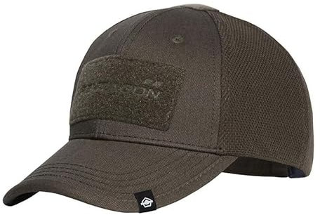 PENTAGON Raptor BB Twill Mesh Cap One Size, grau, grau, Einheitsgröße