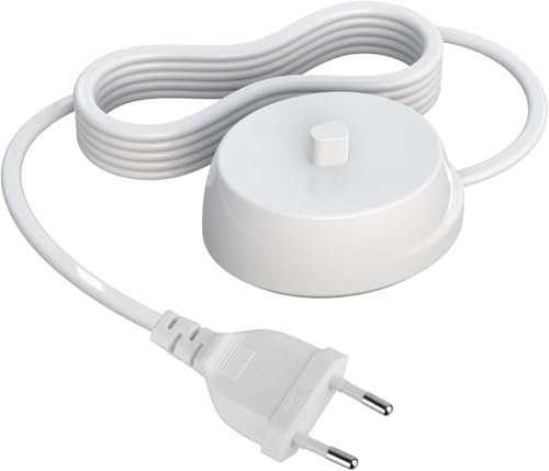 für Braun Oral-b Elektrische Zahnbürste Ladeadapter für Oral-B Modell 3757 Induktiv Ersatzstromkabel wasserdicht, reisetauglich