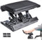 Scalebeard Fußstütze für unter dem Schreibtisch bei der Arbeit, höhenverstellbar, ergonomisch, faltbar, Fußstütze für Büro, Gaming, Computer, abnehmbare Unterlage, Schreibtisch-Fußhocker mit