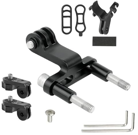 Kingke Fahrrad Front Licht Taschenlampe Gabel Halterung Fahrrad Scheinwerfer Metall Halterung Kamera Halterung