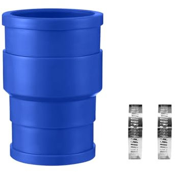 Skimmer Schlauchverbinder 1 1/2 Zoll für Intex, Schlauch B Adapter Schlauchkupplung Schlauchanschluss 38 mm, Schlauchadapter Wasserschlauch, Schlauch Verbindungsstück für Pool Saugschlauch (B)