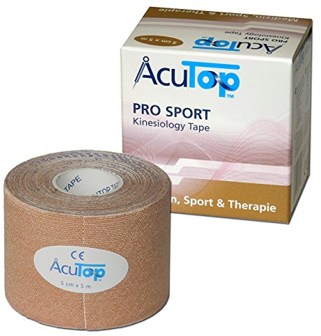 AcuTop PRO SPORT Kinesiology Tape, 5 cm x 5 m, beige