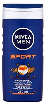 Nivea - Gel de ducha para hombre, 3 unidades, 250 ml