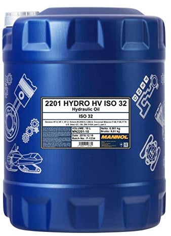 MANNOL Hydro HV ISO 32 LONGLIFE 10 L