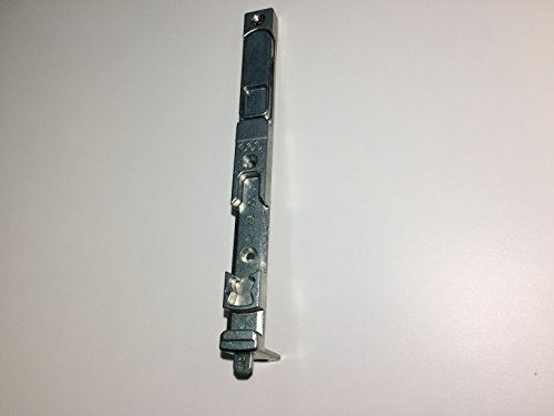CATENACCIO AGB SOVRAPPOSTO PER FINESTRE LUNGHEZZA 180mm LARGHEZZA 18mm SPESSORE 9mm ZINCATO BIANCO