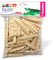 CWR 5 x, Mezze Mollette in Legno da 72 mm, Busta da 100 Pezzi - Confezione da 500 Pezzi
