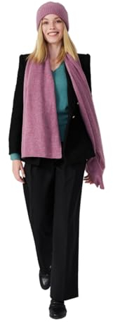 Style & Republic Kaschmir Schal Damen aus 100% Cashmere - dein kuscheliger Premium Schal für stilvolle Herbst- & Winter-Momente - Altrosa