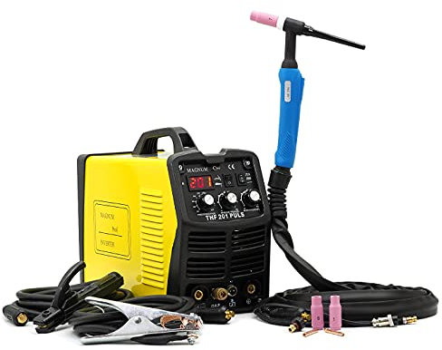 Magnum™ THF 201 Puls WIG DC HF Inverter Schweißgerät 200A Schweißmaschine Edelstahl TIG PULSE