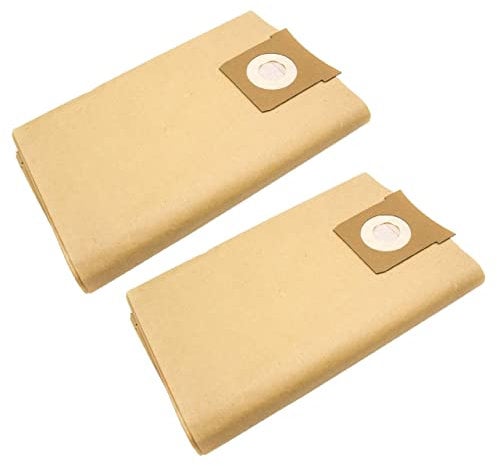 vhbw 20x Sacs compatible avec Parkside PNTS 1500 B2, B3 aspirateur - papier, 83cm x 37cm marron