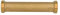 Schlösser JS Passstück 1 Zoll (DN20) x 130 mm für Wasserzähler Wärmemengenzähler - Messing blank - 0080040400001