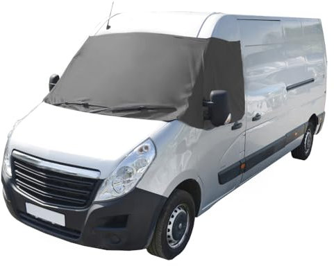 UK Custom Covers SW656DARKGREY Luxus-Frontscheibenabdeckung für Renault Master ab 2010, Dunkelgrau
