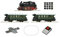 Roco 51161 H0 Analog Start-Set Dampflok BR 80 mit Personenzug