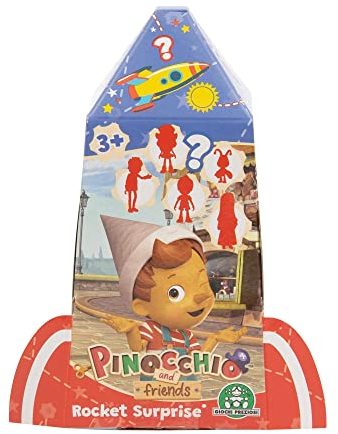 Giochi Preziosi Pinocchio-Trova Il Personaggio All'Interno Del Razzo Di Geppetto Tra Pinocchio, Freeda, Grillo Parlante, Geppetto E Fata Turchina, Per Bambini A Partire Dai 3 Anni