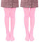 Libella 2er Pack Ballett Strumpfhose für Mädchen Tanzstrumpfhose mit Fuß 80 DEN Blickdicht Mikrofaser Farbig 27251 Pink 134-140