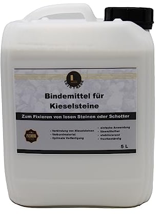 Leintrade Liant pour cailloux ou gravier (5 l) - Liant pour relier des cailloux ou gravier de toutes sortes dans un bidon de 5 l.