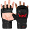 BEAST RAGE MMA-Handschuhe für Männer und Frauen, verstellbare Handgelenkstütze, offene Handfläche, Kampfsporthandschuhe, Grappling, Sparring für Muay Thai, Käfigkampf, Kampf, Taekwondo, Kickboxen, Box
