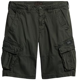Superdry Herren Core Cargoshorts Surplus Goods Olivgrün 34