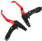 WEEVDRIE 1 Pair Bike Bicycle Brakes,Bicycle Brake Levers,Bike Brake Handle,Aluminum Alloy Brake Lever Lightweight,for Most Bicycle, Road Bike, MTB, BMX, Cycling,4 Colors (red)