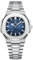 rorios Herren Minimalistic Uhr Analog Quarz Armbanduhr Datum Kalender Leuchtend Uhr Elegante Business Uhren Edelstahl Herrenuhren Blau