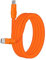 Chubbycable Chubby 2.0 Fast Charging Cable - Durable Soft Silicone USB-C Cable, 240W Extra Thick Phone Charger Cord, Data Transfer, Type-C to Type-C, 9.8 FT, Orange+Orange