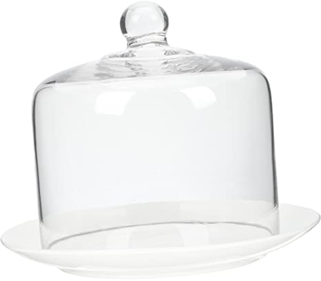 1 Set Cupola per torta in vetro Supporto per torta Piatto per torta Cupola in vetro Alzate per torta Cloche per formaggio Cupola in vetro Coperture per tortiera Alzata per torta con cupola Copertura