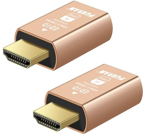 FUERAN HDMI 2.1 Dummy Plug - 4K @ 120Hz Virtual Display Emulator, Headless Adapter, EDID Emulator for GPU/Remote Desktop