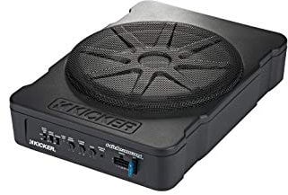 Kicker 51HS10 Hideaway - Subwoofer compacto de 10 pulgadas