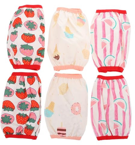 COSMEVIVI 3pares Manga Protectora Para Manga De Cartoon Para y Ropa De Manchas y