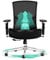 Blue Whale Großer und hoher Bürostuhl 200KG, Ergonomischer übergroßer Mesh-Schreibtisch-Stuhl, Hochleistungs-Computer-Stuhl mit hohem Rücken mit breitem dickem Sitzkissen, 4D Armlehnen