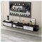 Meuble TV Flottant Meuble Meuble TV Meuble TV Unités Murales pour Salon Meuble TV Meuble Mural Console TV en Bois pour Salon Salle de Divertissement Bureau