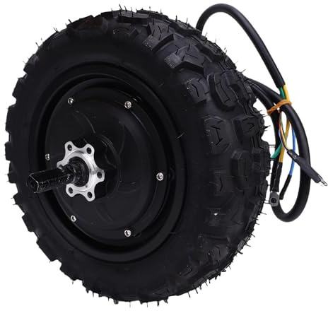 HELEVIA 11-Zoll-Rad Nabenmotor Doppelhalle 48V-72V 2000W-5000W, Hochleistungsbürbler-Vakuum-Reifen-Hub-Motor für Elektromotorrad-Roller