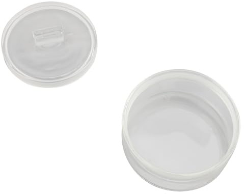 TARSHYRY Pot de Nettoyage de Montre, Récipient en Verre pour la Réparation et l'entretien du Mouvement de Montre, Outil d'huile Portable pour Horlogers et Amateurs, 180 Caractères (80mm)