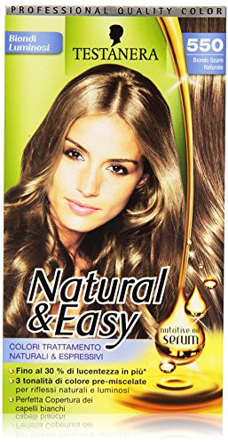 Testanera Biondo Scuro Naturale 550, Natural e Easy - 1 Confezione