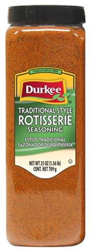Durkee Rotisserie Seasoning Traditional Style, 25-Ounce