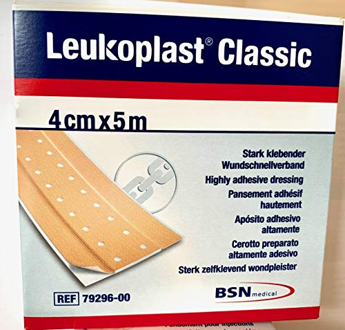 Leukoplast Classic Pflaster Meterware 5 m x 4 cm Rolle,1St